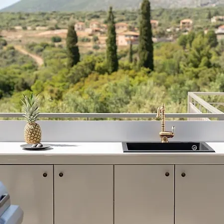 Villa Brand New: Kefalonia Stone - Trapezaki Retreat